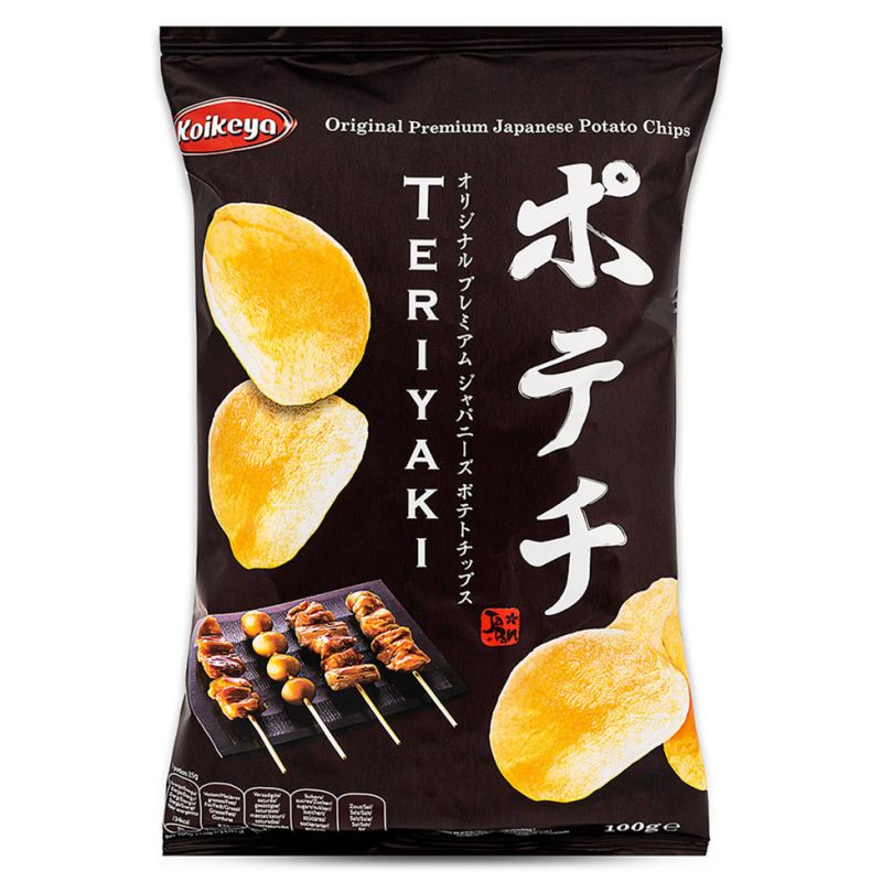 Click Here To Enlarge This Photo Of Koikeya Premium Japanese Potato Chips &lpar;Teriyaki&rpar;
