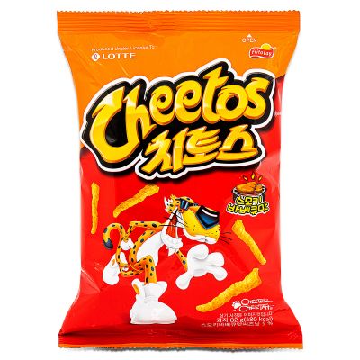 Lotte Cheetos (BBQ Flavour) 치토스 (스모키바베큐먀)