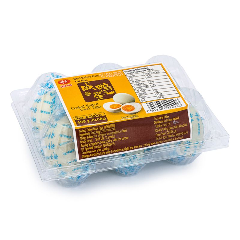 Click Here To Enlarge This Photo Of Shen Dan Cooked Salted Duck Eggs 神丹 咸鴨蛋