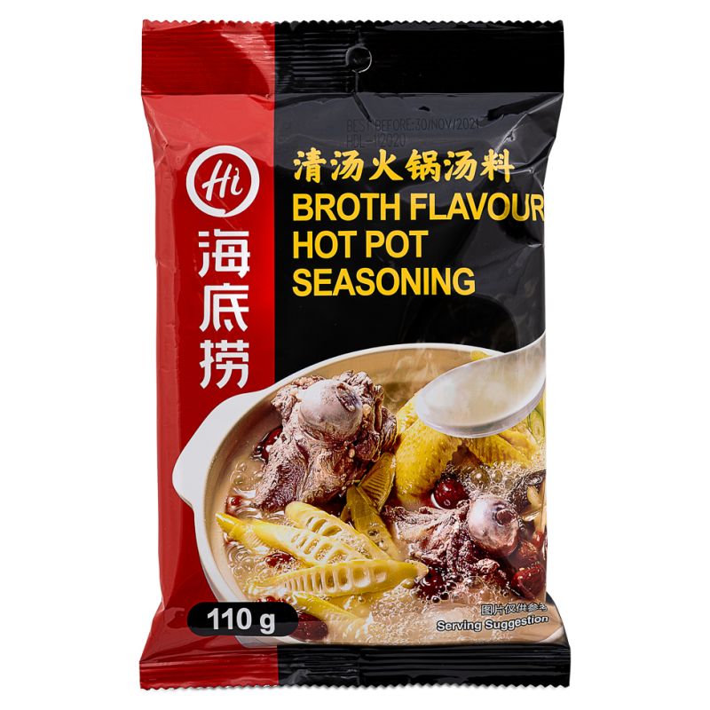 Click Here To Enlarge This Photo Of HDL Broth Flavour Hot Pot Seasoning 海底撈 清湯火鍋底料