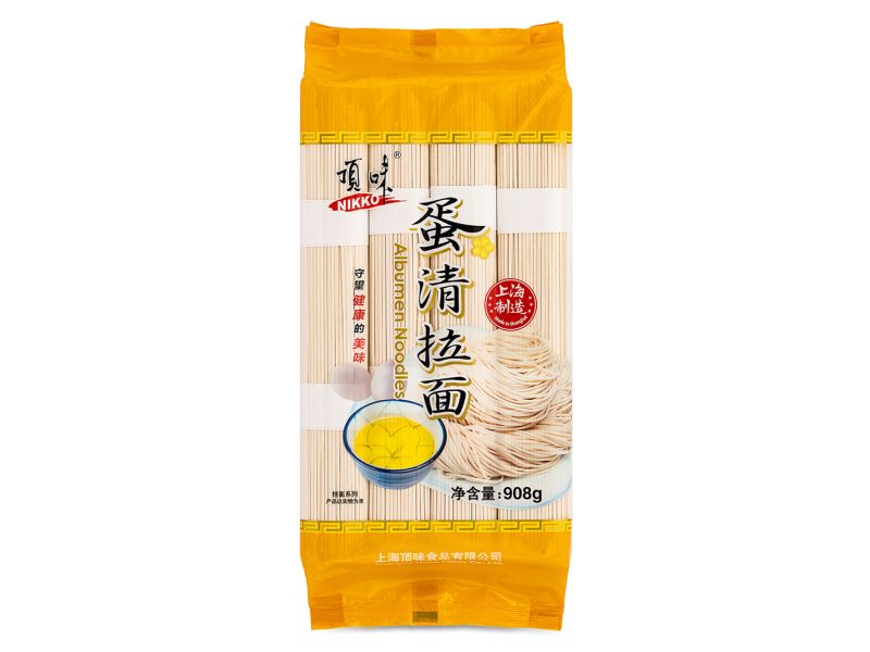 Click Here To Enlarge This Photo Of Nikko Albumen Noodles 頂味 蛋清拉麵