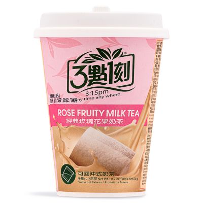 3&colon;15pm Rose Fruity Milk Tea &lpar;Cup&rpar; 3點1刻 經典玫瑰花果奶茶 &lpar;杯&rpar;