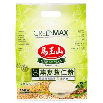 Greenmax Oat & Adlay Cereal 馬玉山 燕麥薏仁漿