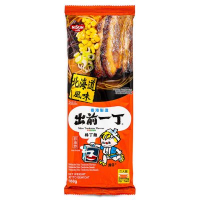 Nissin Demae Ramen Miso Tonkotsu Flavour 出前一丁 味噌豬骨湯味棒丁麵