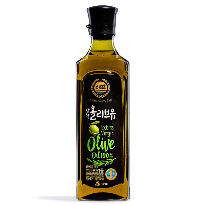 Click Here To Enlarge This Photo Of Haepyo Premium Extra Virgin Olive Oil 압착 올리브유
