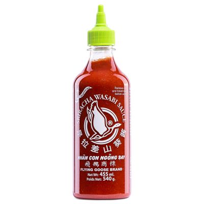Flying Goose Sriracha Hot Chilli Sauce Wasabi