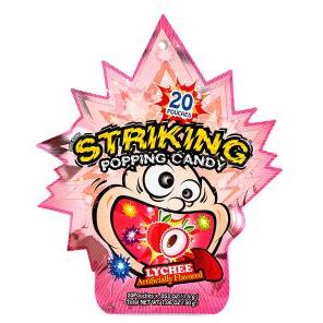 Striking Popping Candy &lpar;Lychee&rpar; 索勁 荔枝味爆炸糖