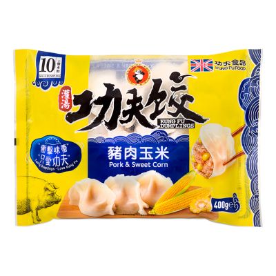 Kungfu Dumplings &lpar;Pork & Sweet Corn&rpar; 灌湯功夫餃 &lpar;豬肉玉米&rpar;