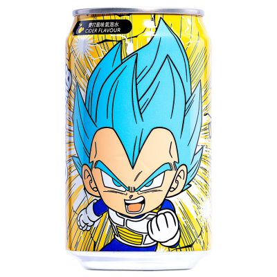 Ocean Bomb Dragon Ball Vegeta Sparkling Water &lpar;Japanese Cider&sol;Ice Cream Flavour&rpar;