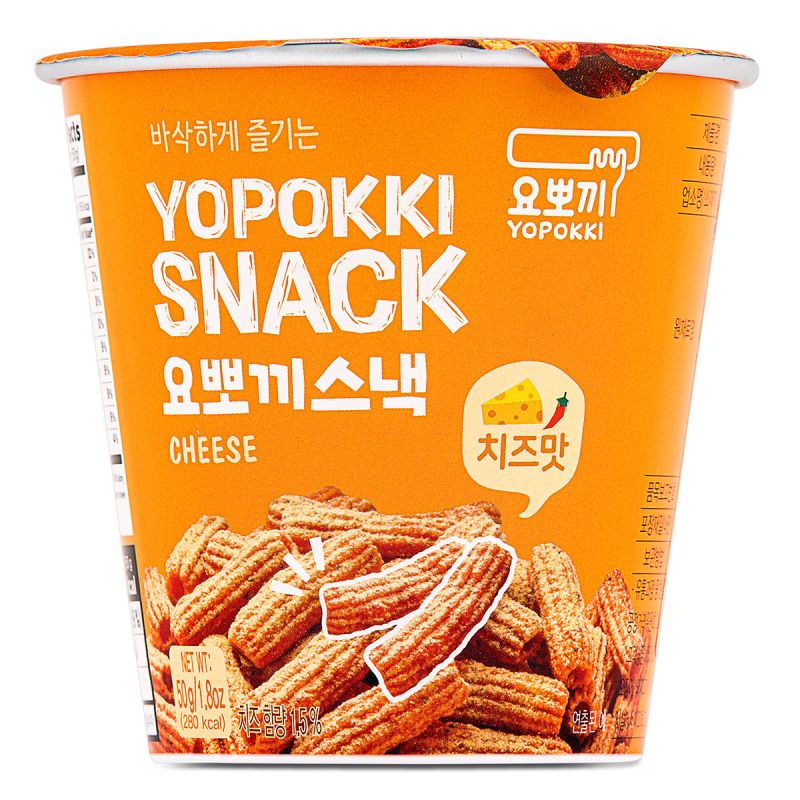 Click Here To Enlarge This Photo Of Yopokki Snack &lpar;Cheese&rpar; 요뽀끼스낵 &lpar;치즈맛&rpar;