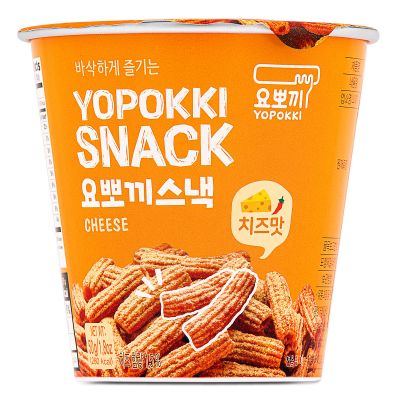 Yopokki Snack &lpar;Cheese&rpar; 요뽀끼스낵 &lpar;치즈맛&rpar;