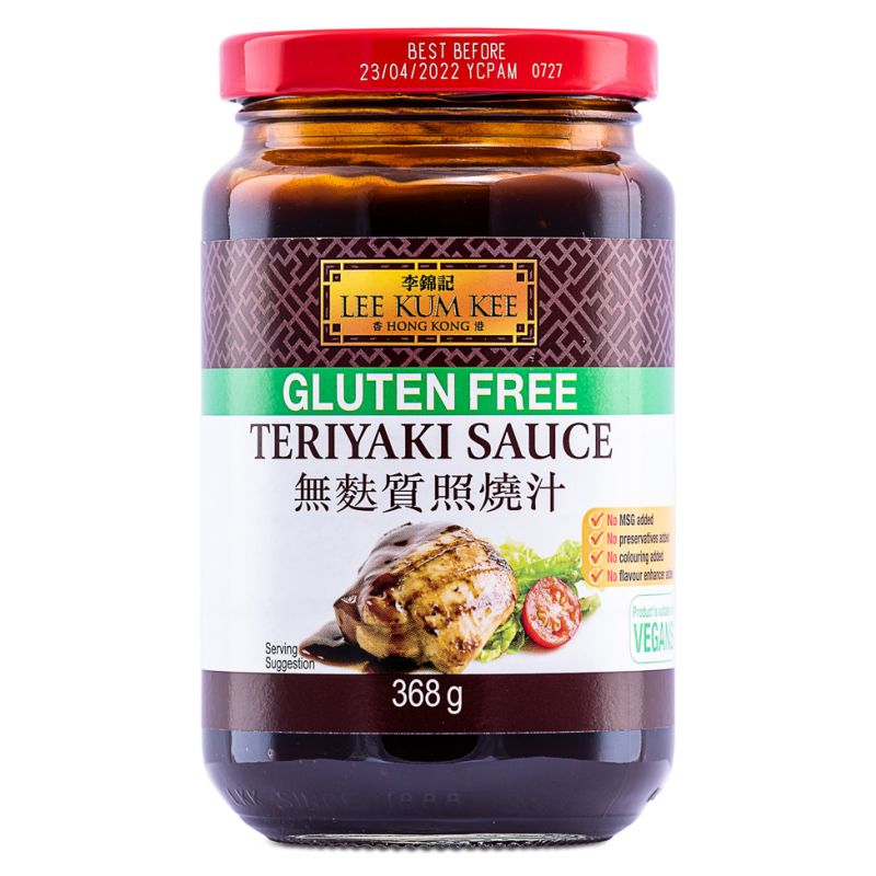 Click Here To Enlarge This Photo Of Lee Kum Kee Gluten Free Teriyaki Sauce 李錦記 無麩質照燒汁