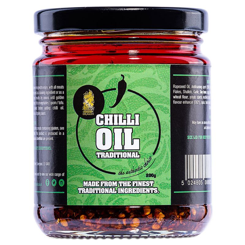 Click Here To Enlarge This Photo Of Golden Dragon Chilli Oil &lpar;Traditional&rpar;