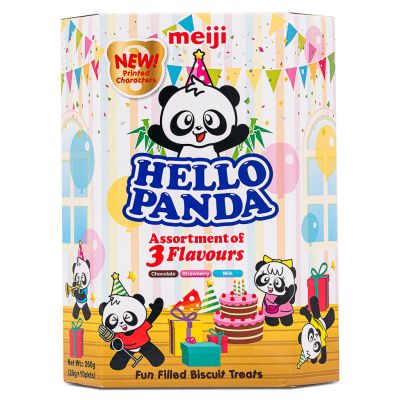 Meiji Hello Panda Assortment of 3 Flavours