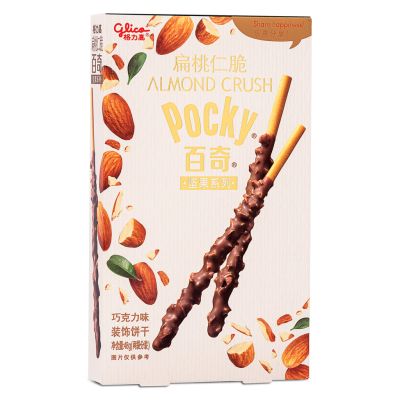 Glico Pocky Almond Crush Biscuits Sticks &lpar;Almond & Chocolate Flavour&rpar; 格力高 百奇扁桃仁脆 &lpar;巧克力味&rpar;