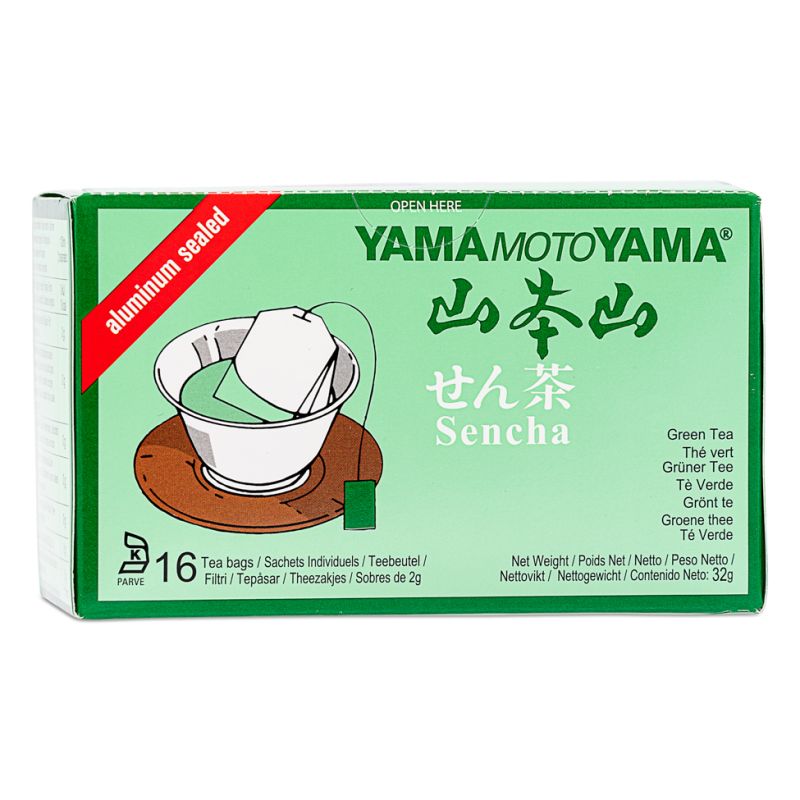 Click Here To Enlarge This Photo Of Yamamotoyama Sencha Green Tea &lpar;16 Tea Bags&rpar; 山本山  せん茶 &lpar;16入&rpar;