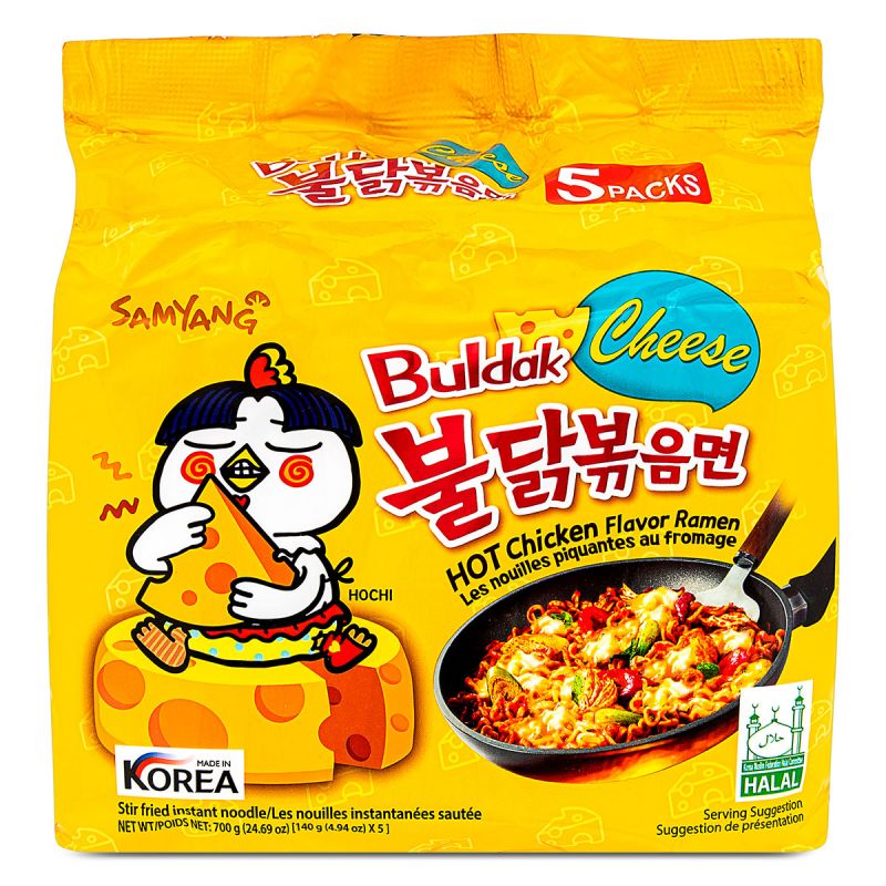 Click Here To Enlarge This Photo Of Samyang Hot Chicken Flavor Cheese Ramen Multipack