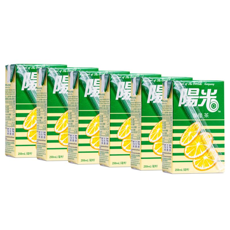 Click Here To Enlarge This Photo Of Hi-C Lemon Tea &lpar;6pk&rpar; 陽光 檸檬茶 &lpar;6包裝&rpar;