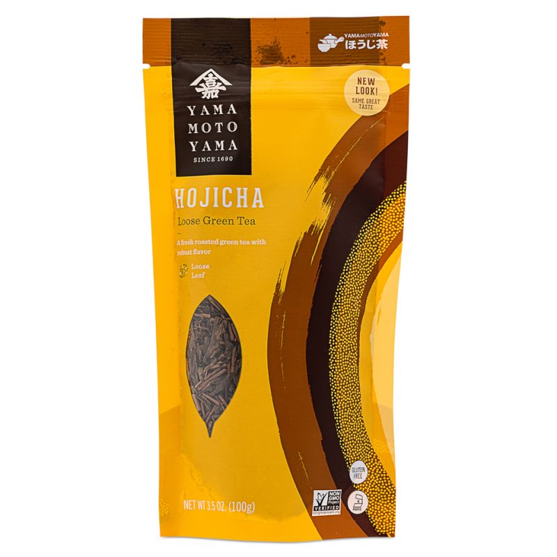 Click Here To Enlarge This Photo Of Yamamotoyama Hojicha Loose Green Tea ほうじ茶