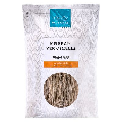 Blue Ville Korean Vermicelli Oriental Style Glass Noodle 한국산 당면