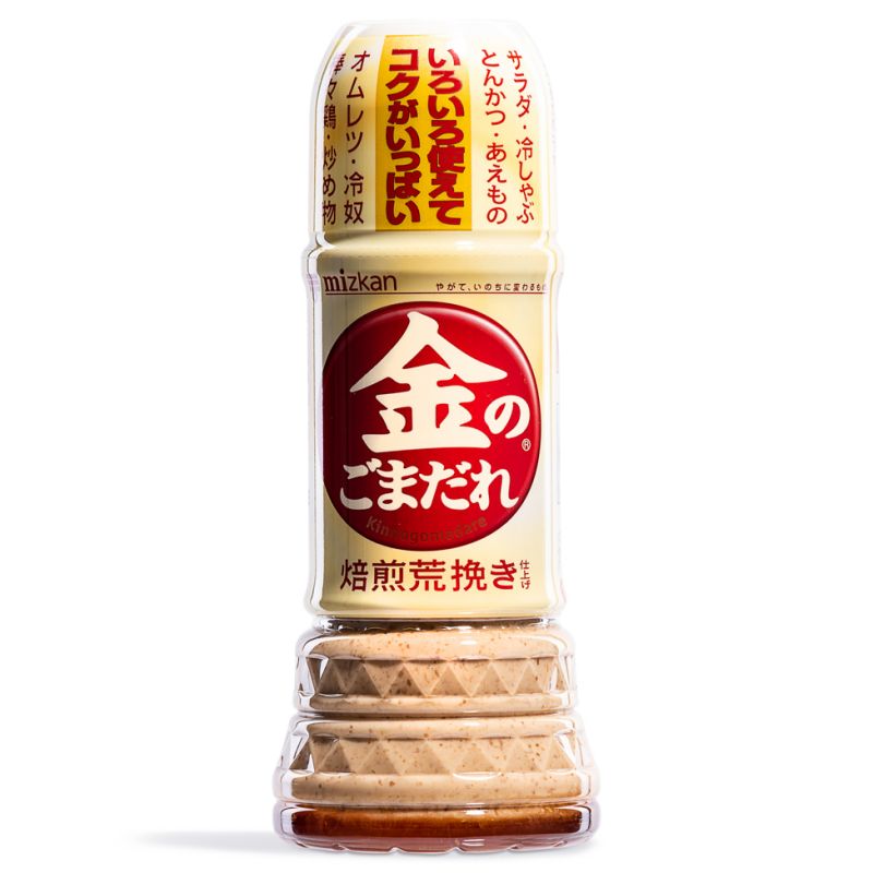Click Here To Enlarge This Photo Of Mizkan Creamy Sesame Dressing &lpar;Kin no Gomadare Arabiki&rpar; 金のごまだれ