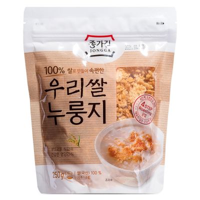 Jongga Scorched Rice &lpar;Crispy Rice Crust&rpar; 우리쌀누룽지