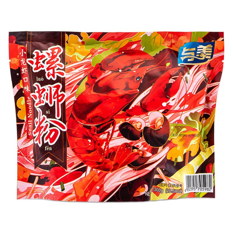 Click Here To Enlarge This Photo Of Yumei Snail Noodle &lpar;Crayfish Flavour&rpar; 與美 螺螄粉 &lpar;小龍蝦口味&rpar;