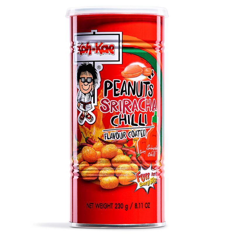 Click Here To Enlarge This Photo Of Koh-Kae Sriracha Chilli Flavour Coated Peanuts 大哥 是拉差辣味花生豆