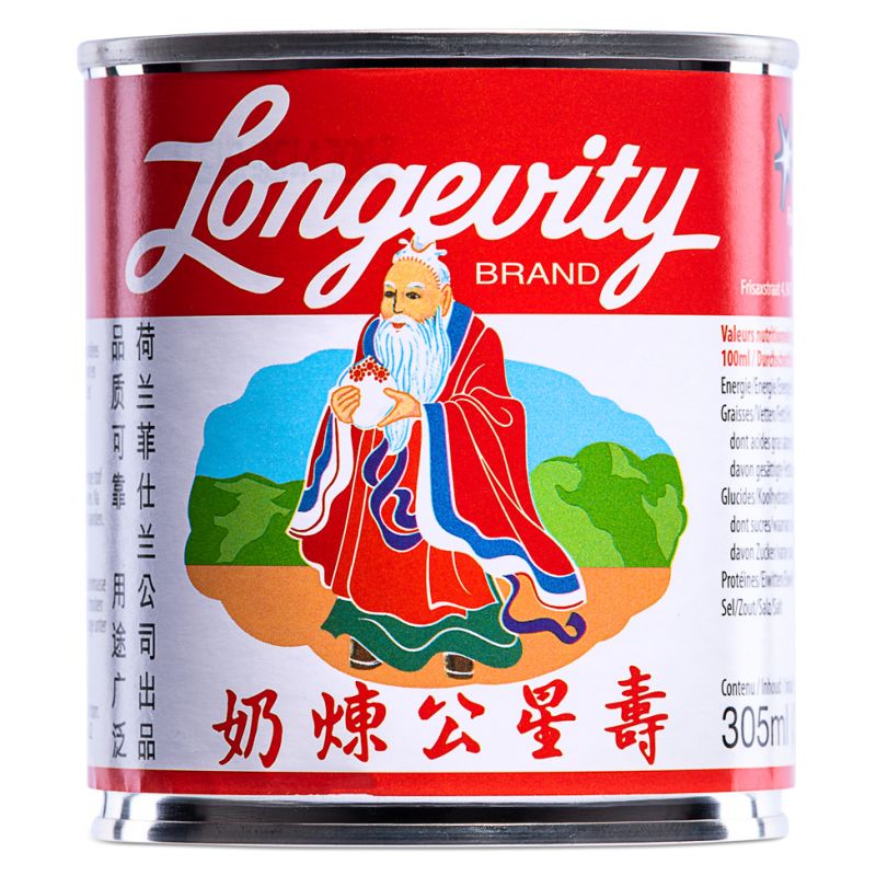 Click Here To Enlarge This Photo Of Longevity Sweetened Condensed Milk 壽星公 煉奶