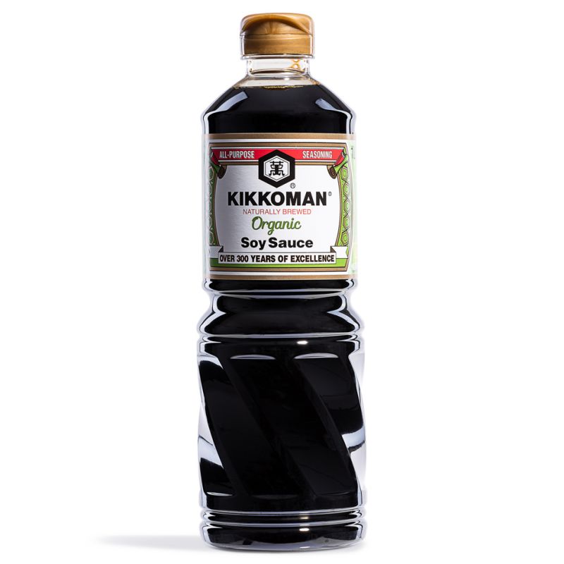 Click Here To Enlarge This Photo Of Kikkoman Naturally Brewed Organic Soy Sauce &lpar;L&rpar; 萬字 有機醬油 &lpar;大&rpar;