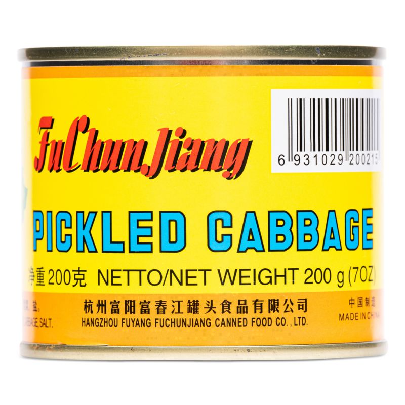 Click Here To Enlarge This Photo Of Fu Chun Jiang Pickled Cabbage 富春江 雪菜