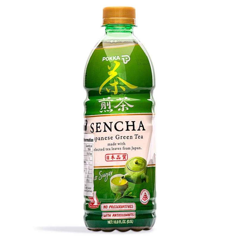 Click Here To Enlarge This Photo Of Pokka Sencha Japanese Green Tea (No Sugar) 茶 煎茶
