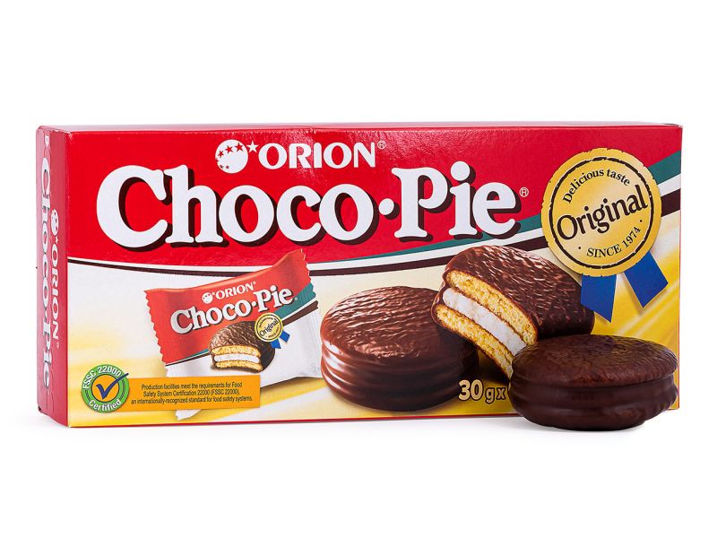 Click Here To Enlarge This Photo Of Orion Choco Pie &lpar;6 pcs&rpar; 棉花糖朱古力派 &lpar;6個裝&rpar;