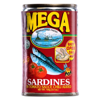 Mega Sardines In Tomato Sauce Chili Added