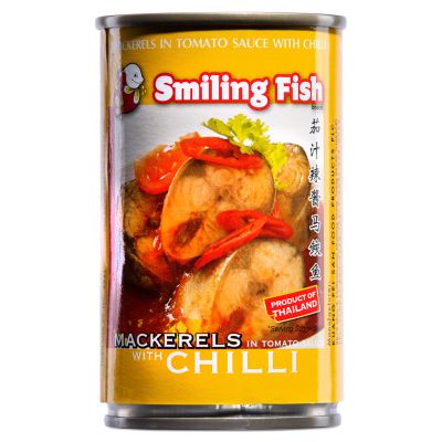 Smiling Fish Mackerels In Tomato Sauce With Chilli 茄汁辣醬馬鮫魚