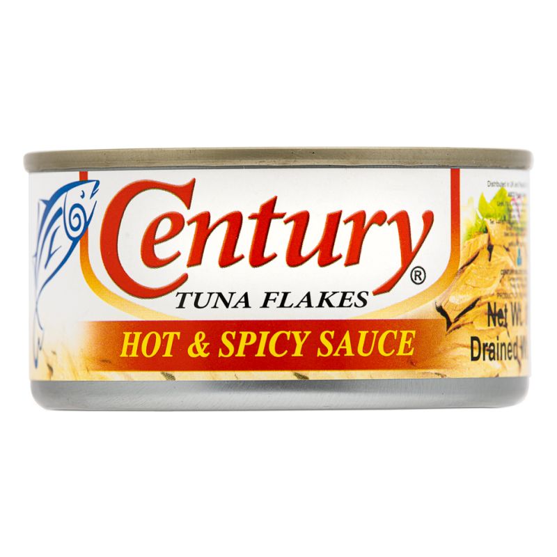 Click Here To Enlarge This Photo Of Century Tuna Flakes &lpar;Hot & Spicy Sauce&rpar;