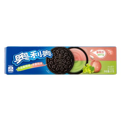 Oreo Cookie &lpar;Grape & Peach Flavour&rpar; 奧利奧 夾心餅乾 &lpar;水晶葡萄味&plus;水蜜桃味&rpar;