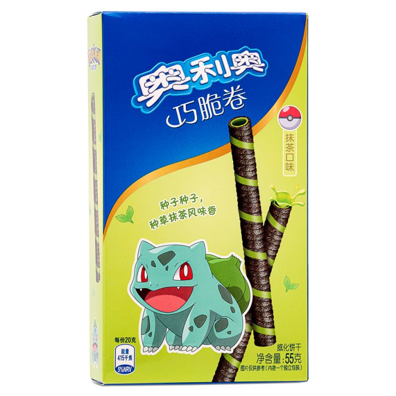 Click Here To Enlarge This Photo Of Oreo Wafer Roll &lpar;Green Tea&rpar; 奧利奧 巧脆卷威化餅乾 &lpar;抹茶口味&rpar;