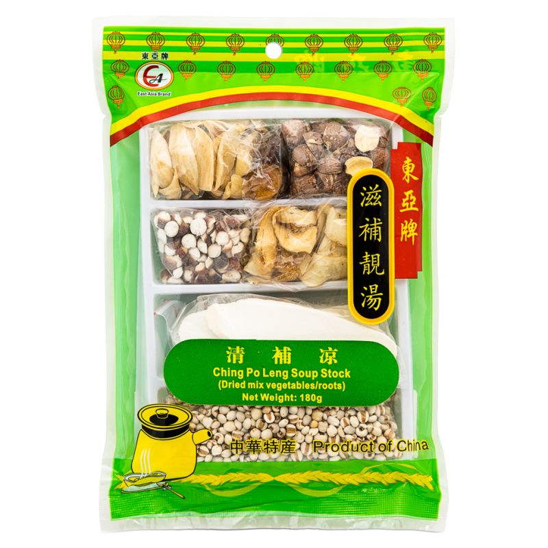 Click Here To Enlarge This Photo Of East Asia Brand Ching Po Leng Soup Stock &lpar;Dried Mix Vegetables&sol;Root&rpar; 東亞牌 清補涼