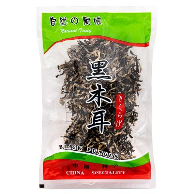 Natural Tasty Pak-Pui Black Fungus Strips 自然の風味 白背木耳絲