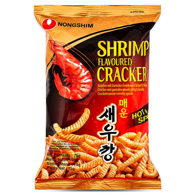 Click Here To Enlarge This Photo Of Nong Shim Shrimp Flavoured Cracker &lpar;Hot & Spicy&rpar;
