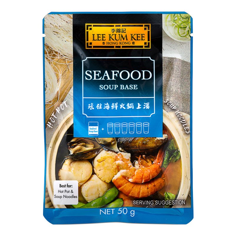 Click Here To Enlarge This Photo Of Lee Kum Kee Seafood Soup Base 李錦記 瑤柱海鮮火鍋上湯