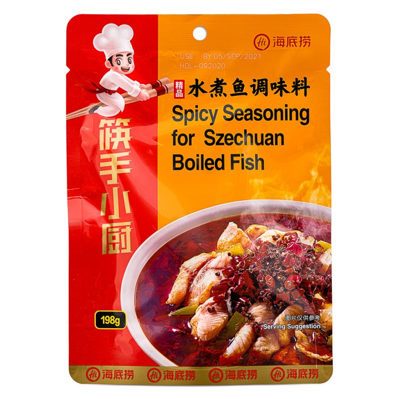 Click Here To Enlarge This Photo Of HDL Spicy Seasoning For Szechuan Boiled Fish 海底撈 水煮魚調味料