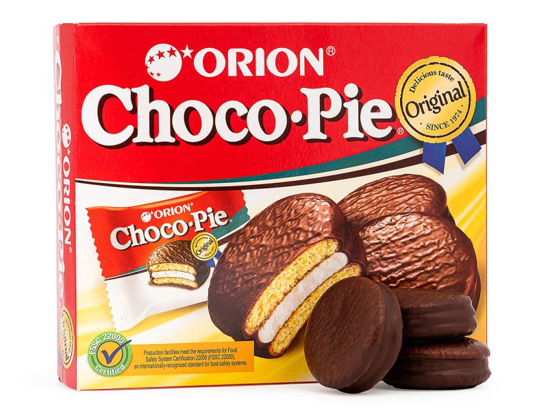 Click Here To Enlarge This Photo Of Orion Choco Pie &lpar;12 pcs&rpar; 棉花糖朱古力派 &lpar;12個裝&rpar;