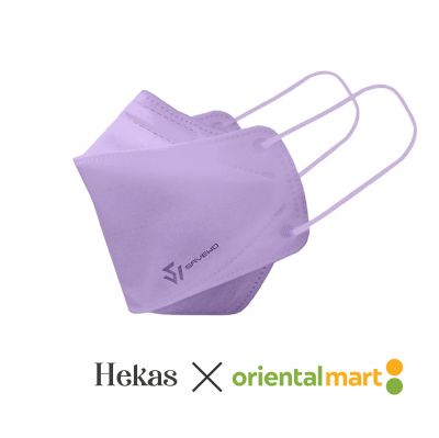 Savewo 3D Disposable Medical Mask 30pcs &lpar;Purple&rpar;