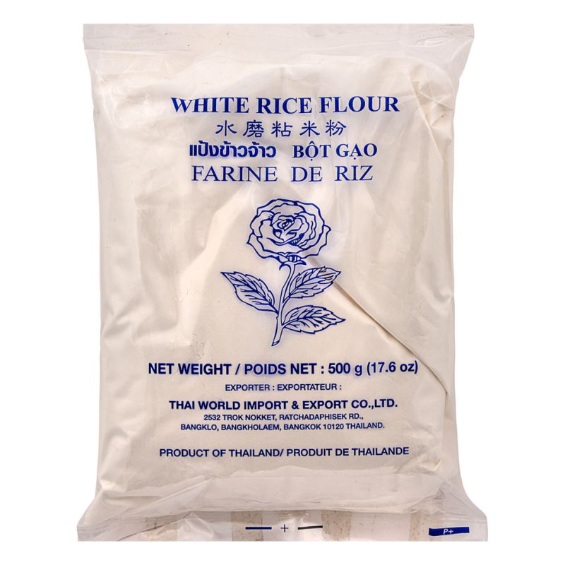 Click Here To Enlarge This Photo Of Rose Brand White Rice Flour 玫瑰牌 水磨粘米粉