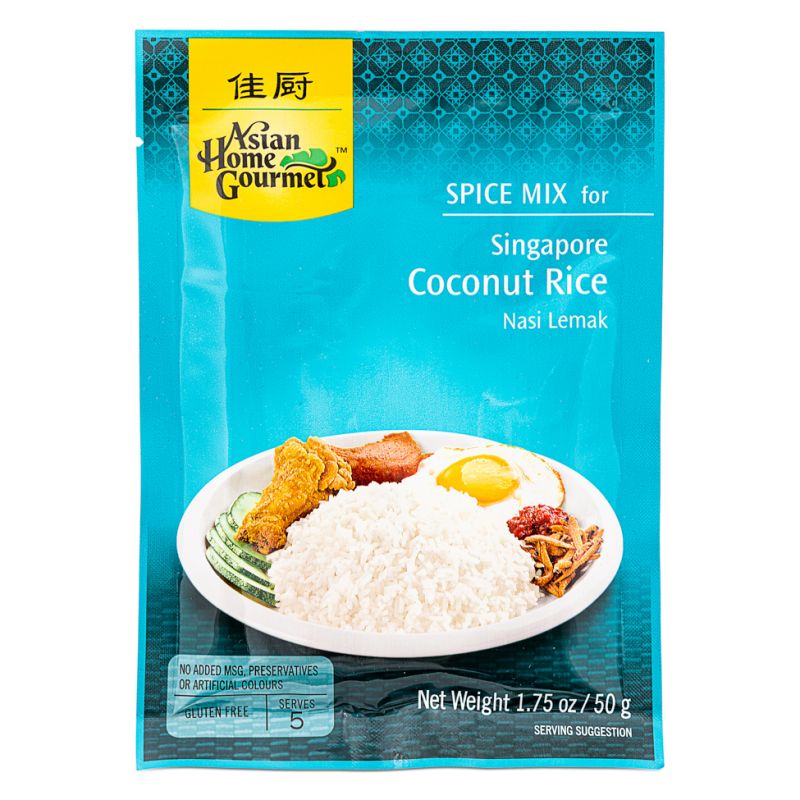 Click Here To Enlarge This Photo Of Asian Home Gourmet Spice Mixed For Singapore Coconut Rice Nasi Lemak