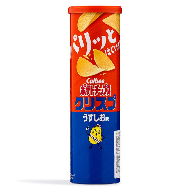 Click Here To Enlarge This Photo Of Calbee Chips &lpar;Salt Flavour&rpar; ポテトチップス クリスプ &lpar;うすしお味&rpar;