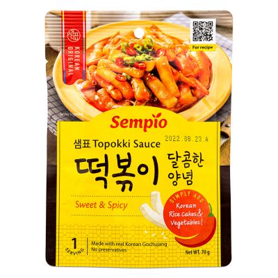 Sempio Topokki Sauce &lpar;Sweet & Spicy&rpar; 떡볶이달콤한 양념