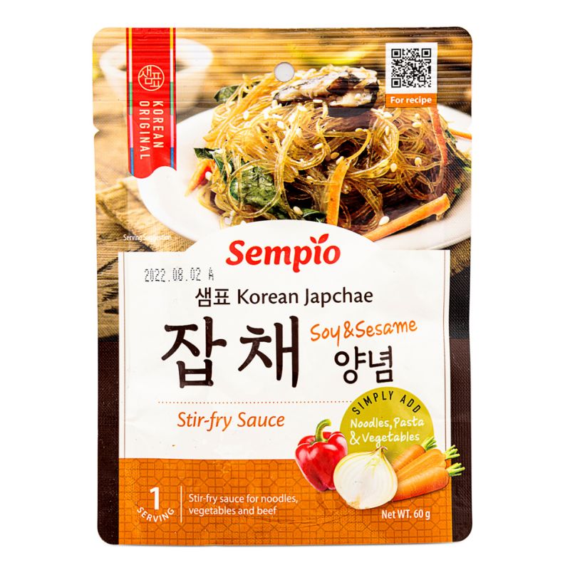 Click Here To Enlarge This Photo Of Sempio Korean Japchae Stir-Fry Sauce &lpar;Soy & Sesame&rpar; 잡채 양념